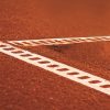 Clay Court Lines - Rigid without nails